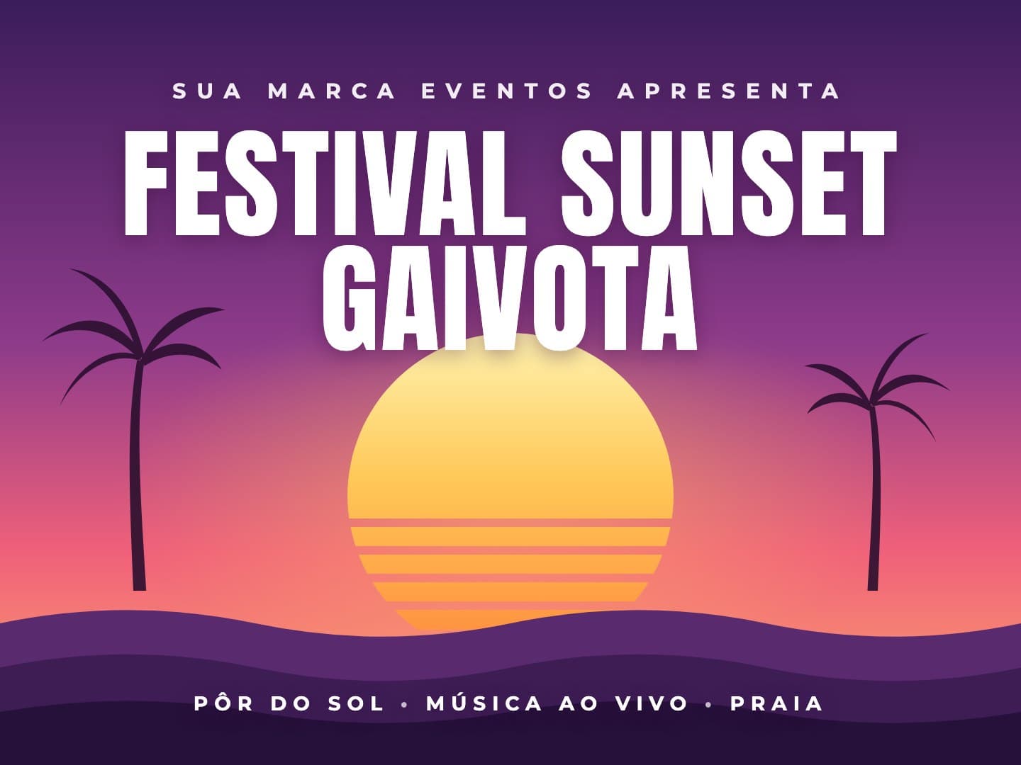 Festival Sunset Gaivota